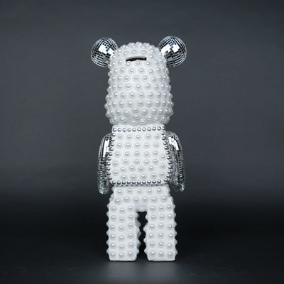 Silver Bear Figurine - Small
