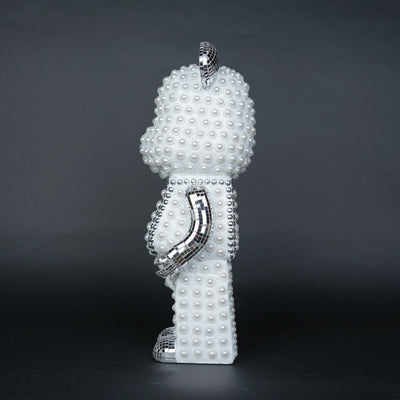 Silver Bear Figurine - Small