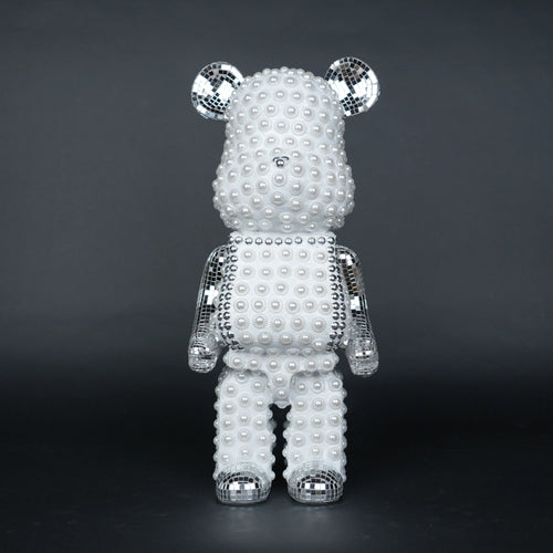 Silver Bear Figurine - Small