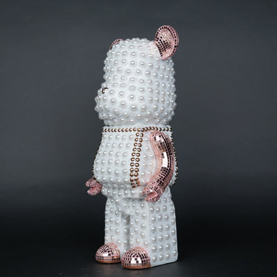 Rose Bear Figurine - Small