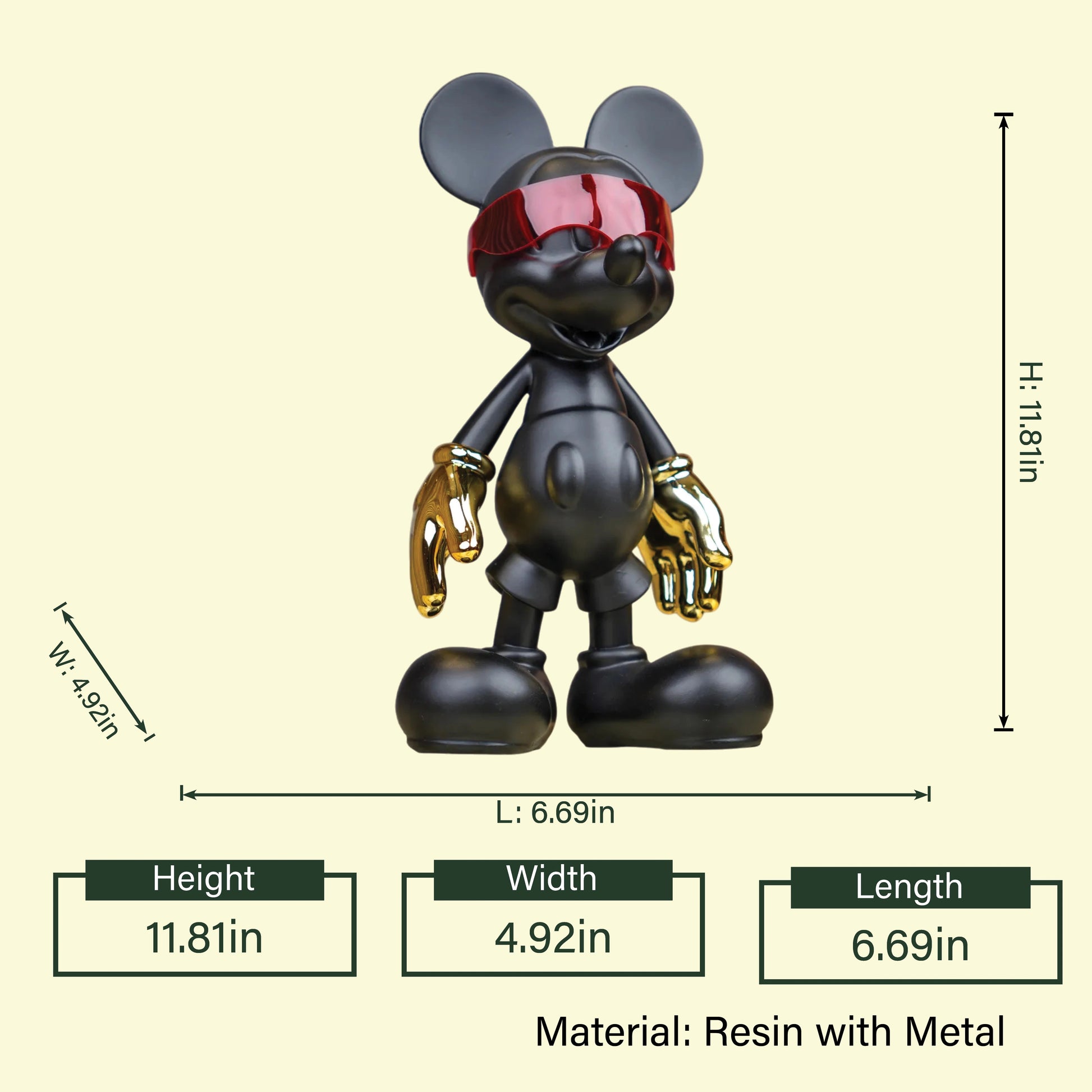 Cyberpunk mascot mini front spec diagram