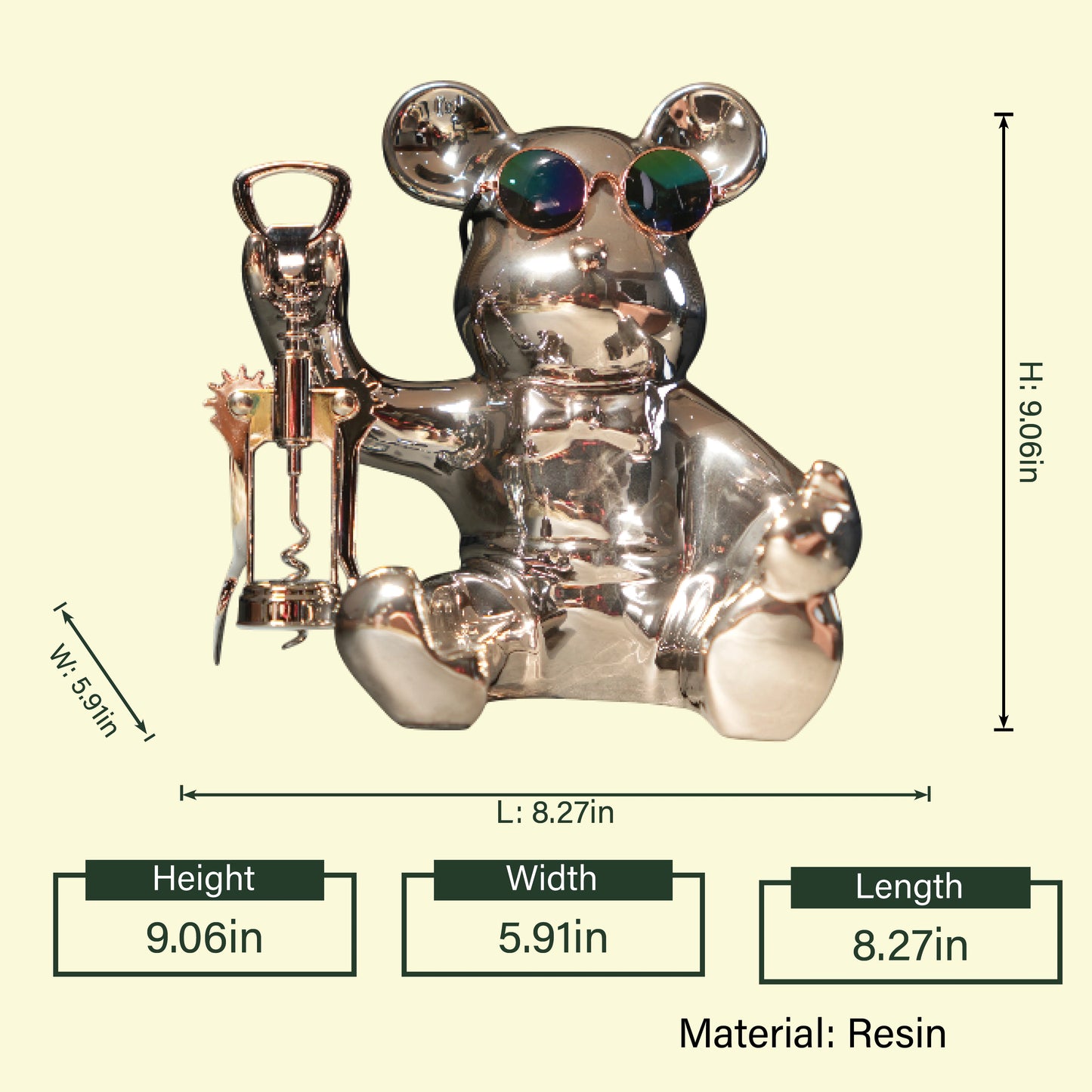 Chrome Boozy Bear