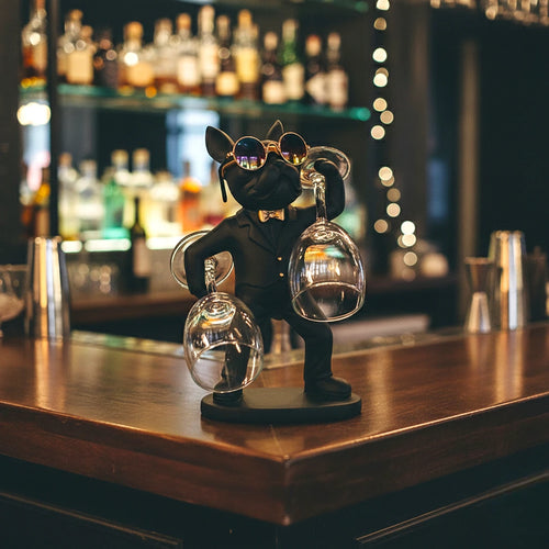 Bulldog Glass Holder