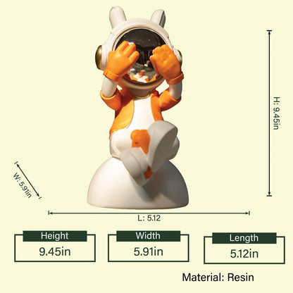 Cosmic Peek Figurine- Orange