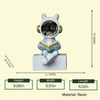 Cosmic Reader Figurine- Blue