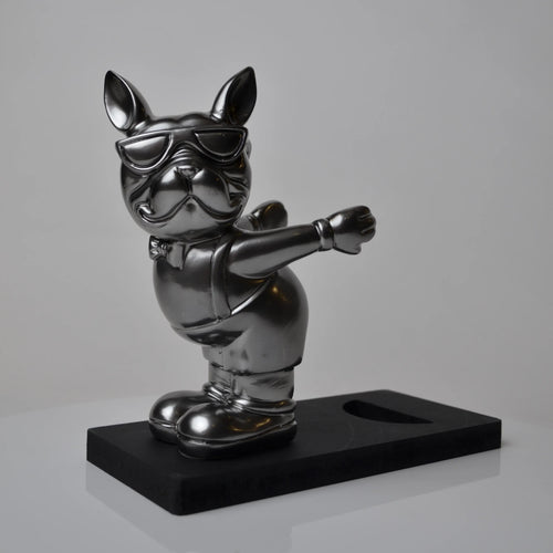 Chrome Bulldog Holder