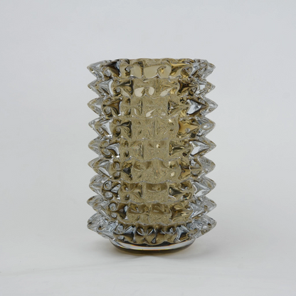 Apex Texture smoky amber, ringed base, front