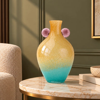 Citrus Bloom mustard ombre, front shot