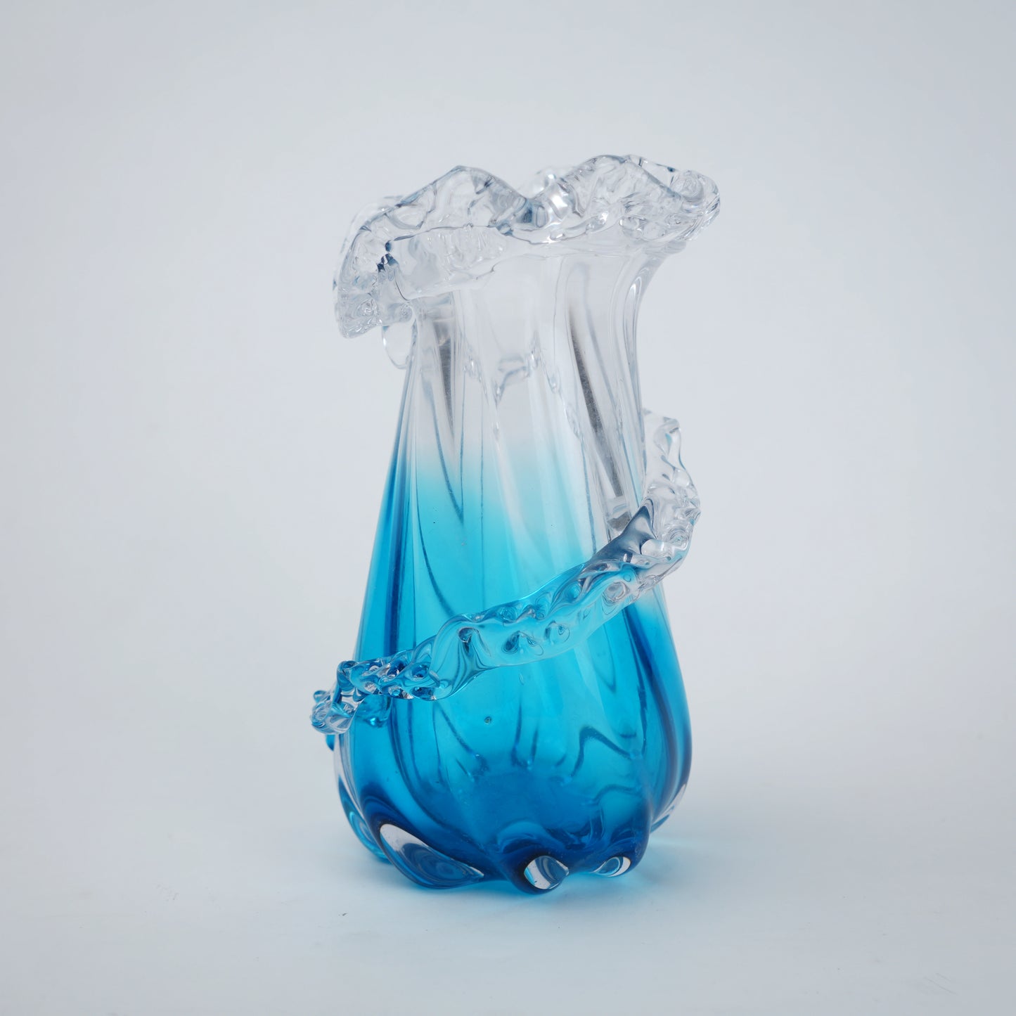 Ocean Twist tall ombre, 3/4 side angle