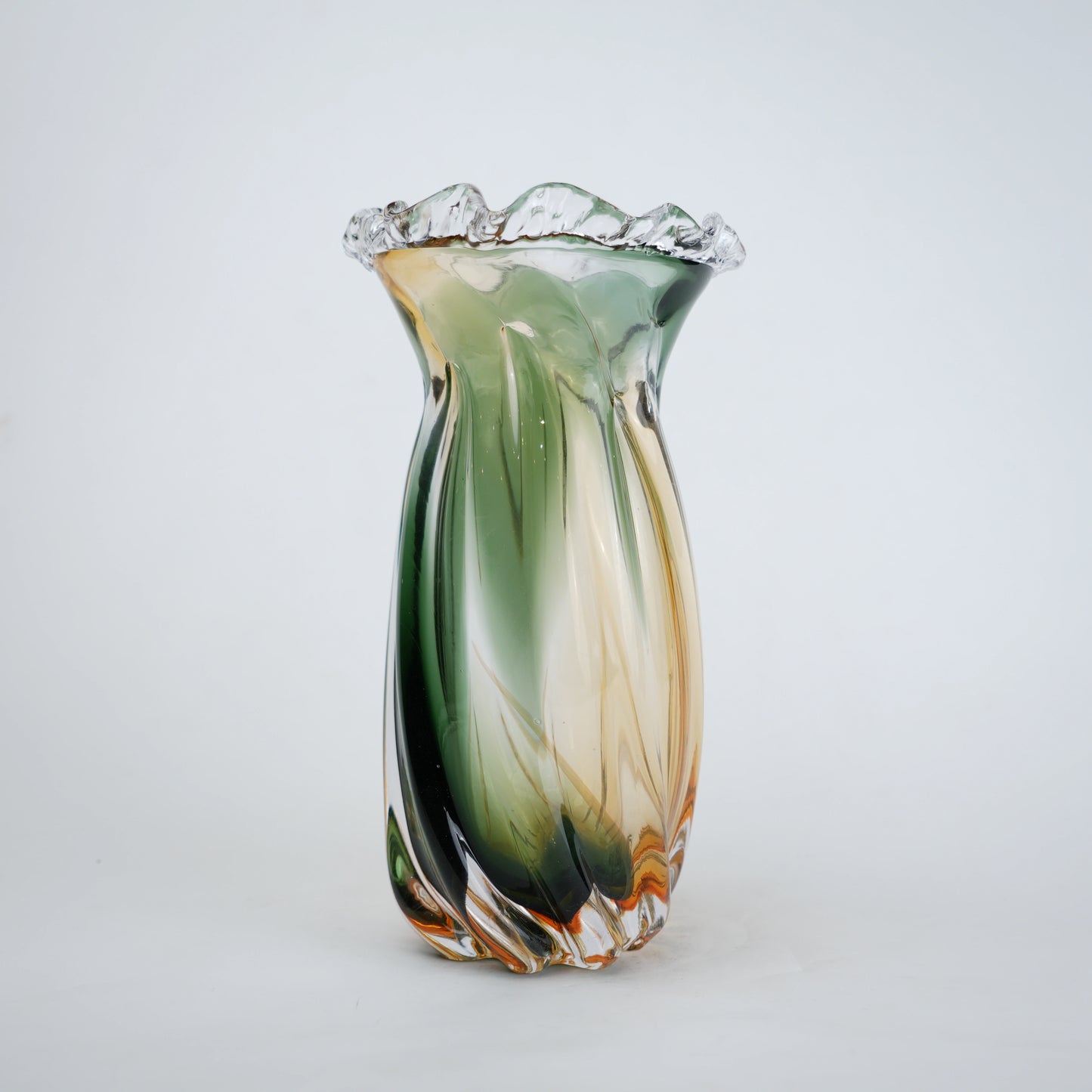 Meadow Flow tall ribbed twist, side shot