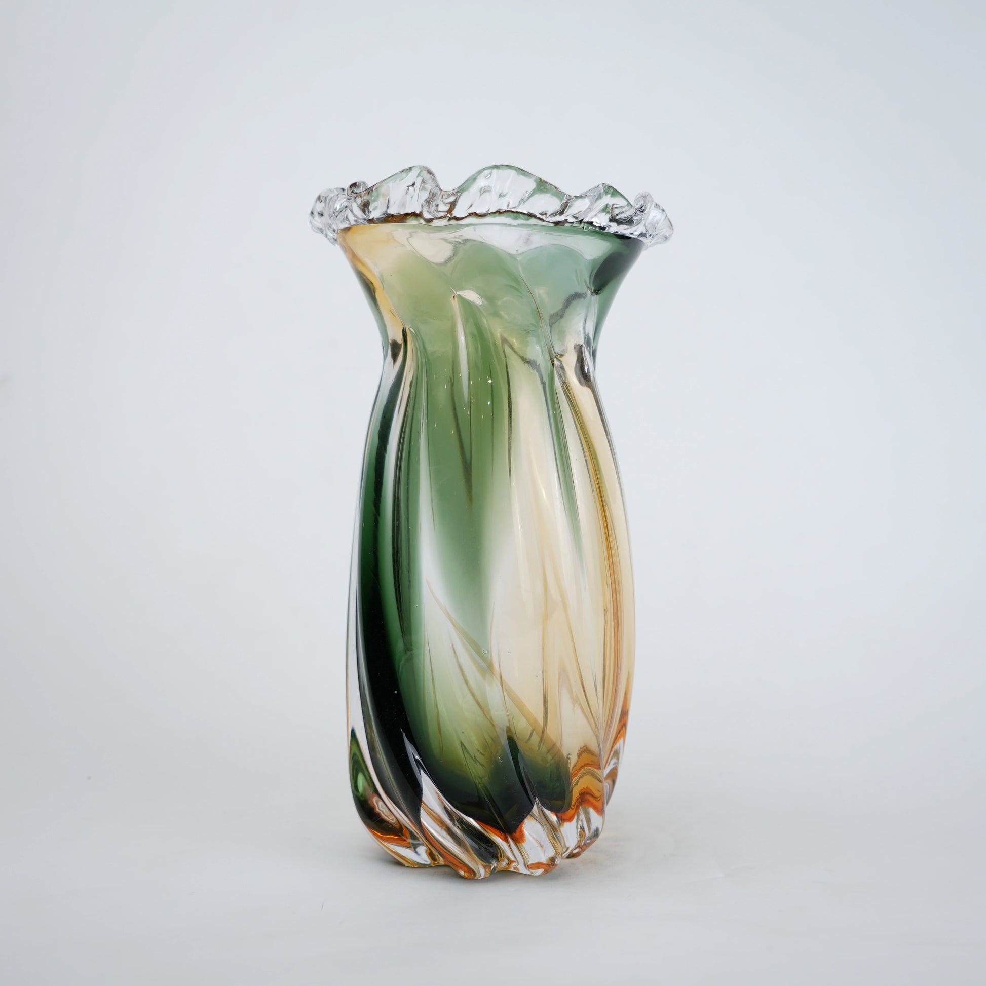 Meadow Flow tall ribbed twist, side shot