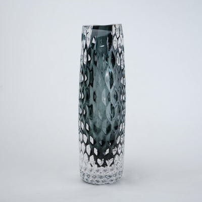 Honeycomb Grey Vase
