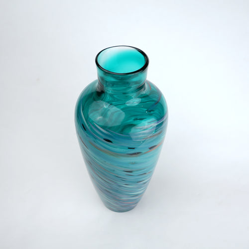 Swirl Glass Vase