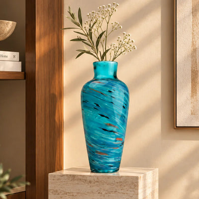 Swirl Glass Vase