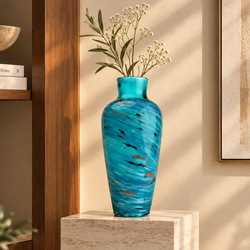 Swirl Glass Vase