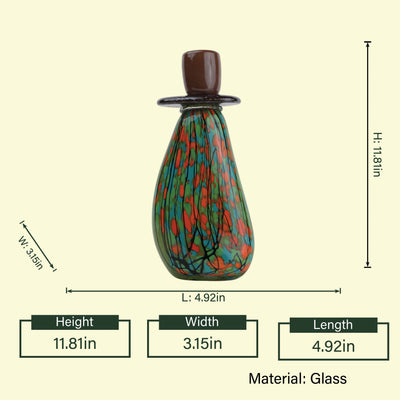 Emerald Drip Candle Holder