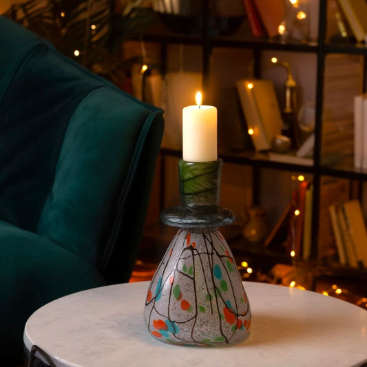 Art Drip Candle Holder