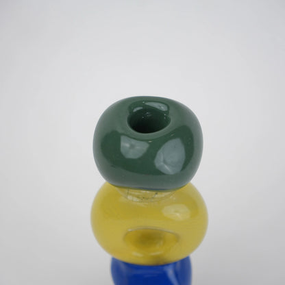 Totem holder close-up, green orb socket