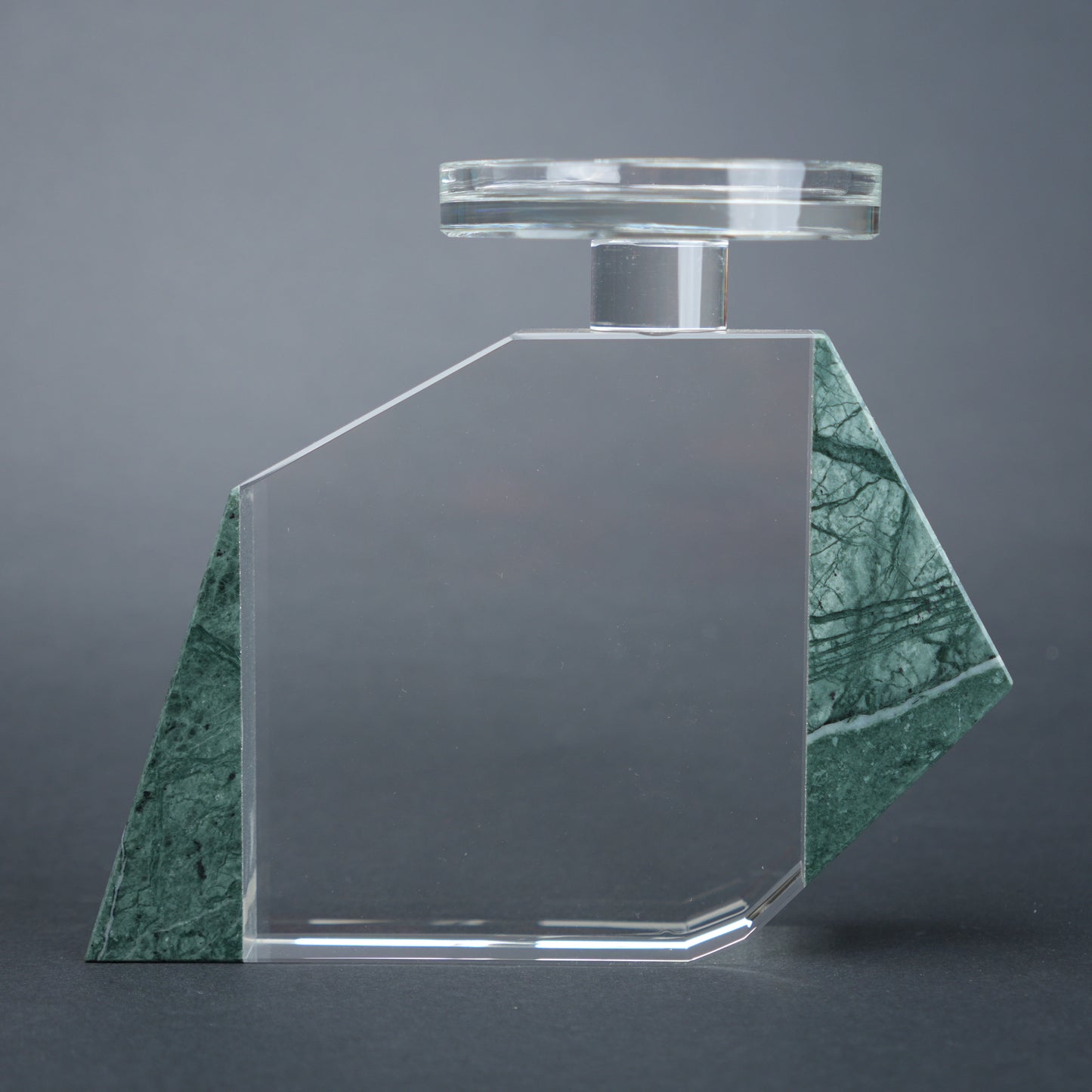 crystal marble candle holder modern decor single