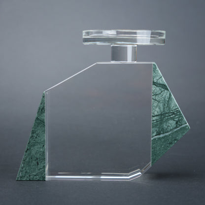 crystal marble candle holder modern decor single