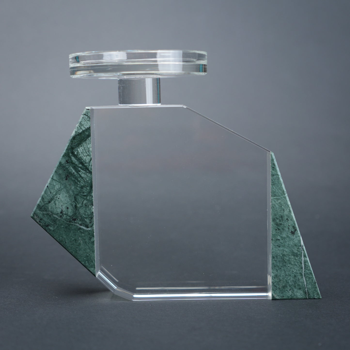 crystal marble candle holder modern decor single