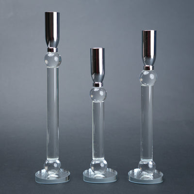 Crystal Stem Luxe Candle Trio