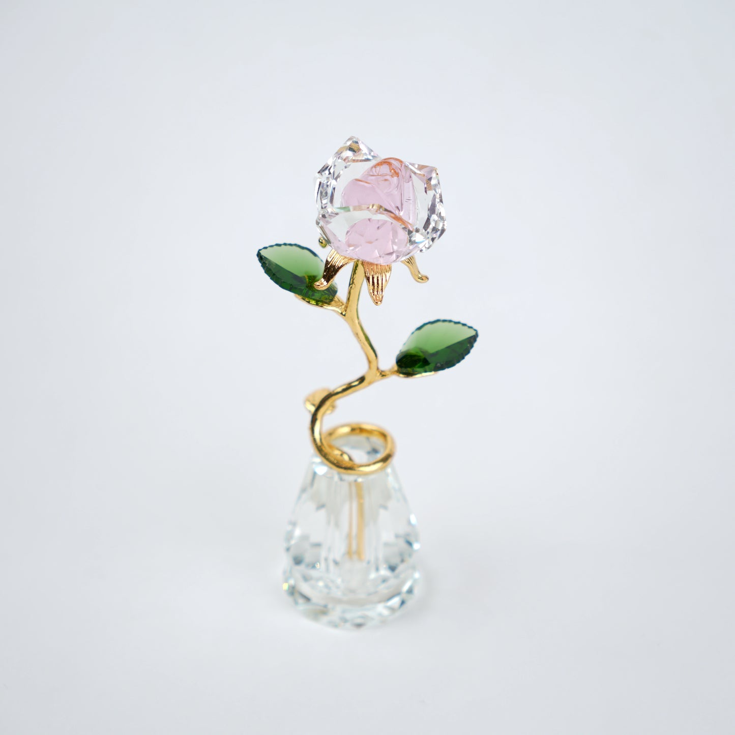 purple crystal flower decor luxury home accessory