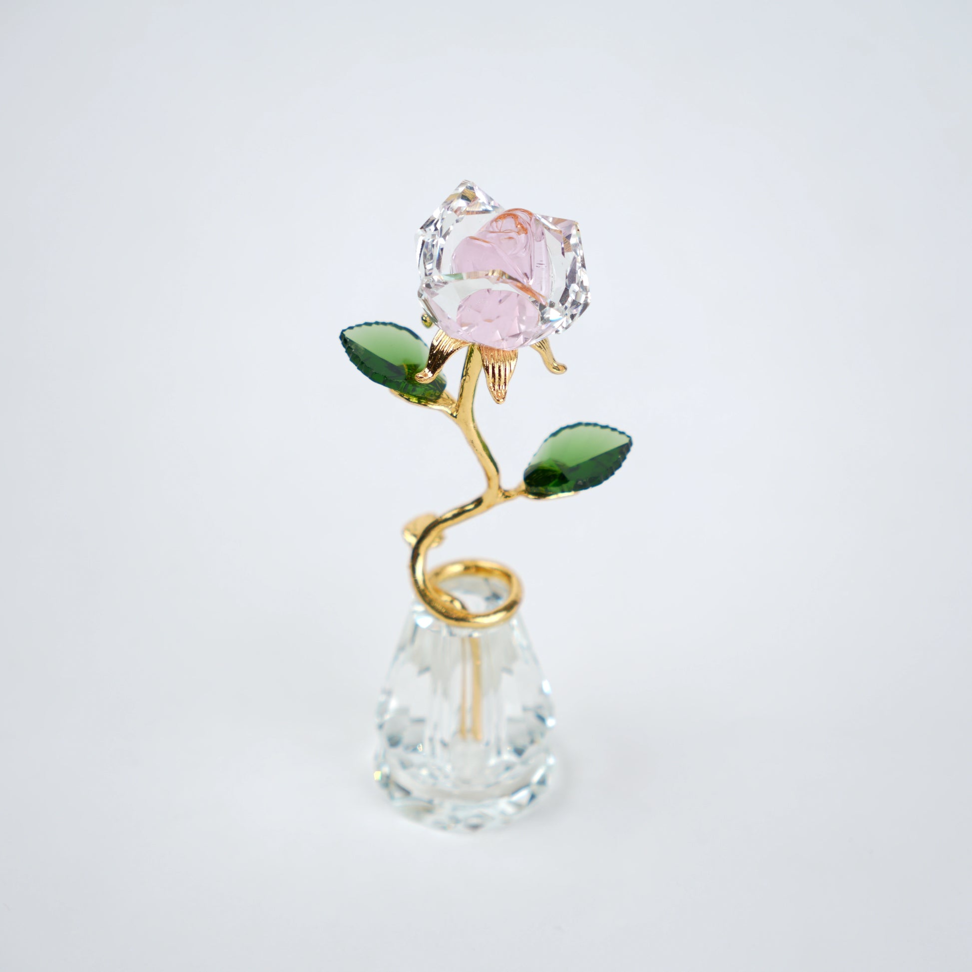 purple crystal flower decor luxury home accessory