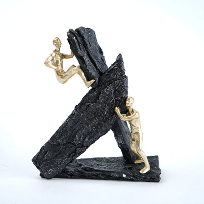 Elevate Form black rock, front on white