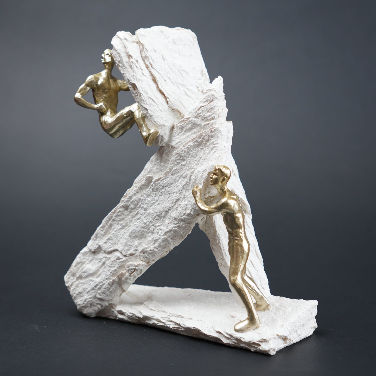 Elevate Form ivory stone, dark gradient side