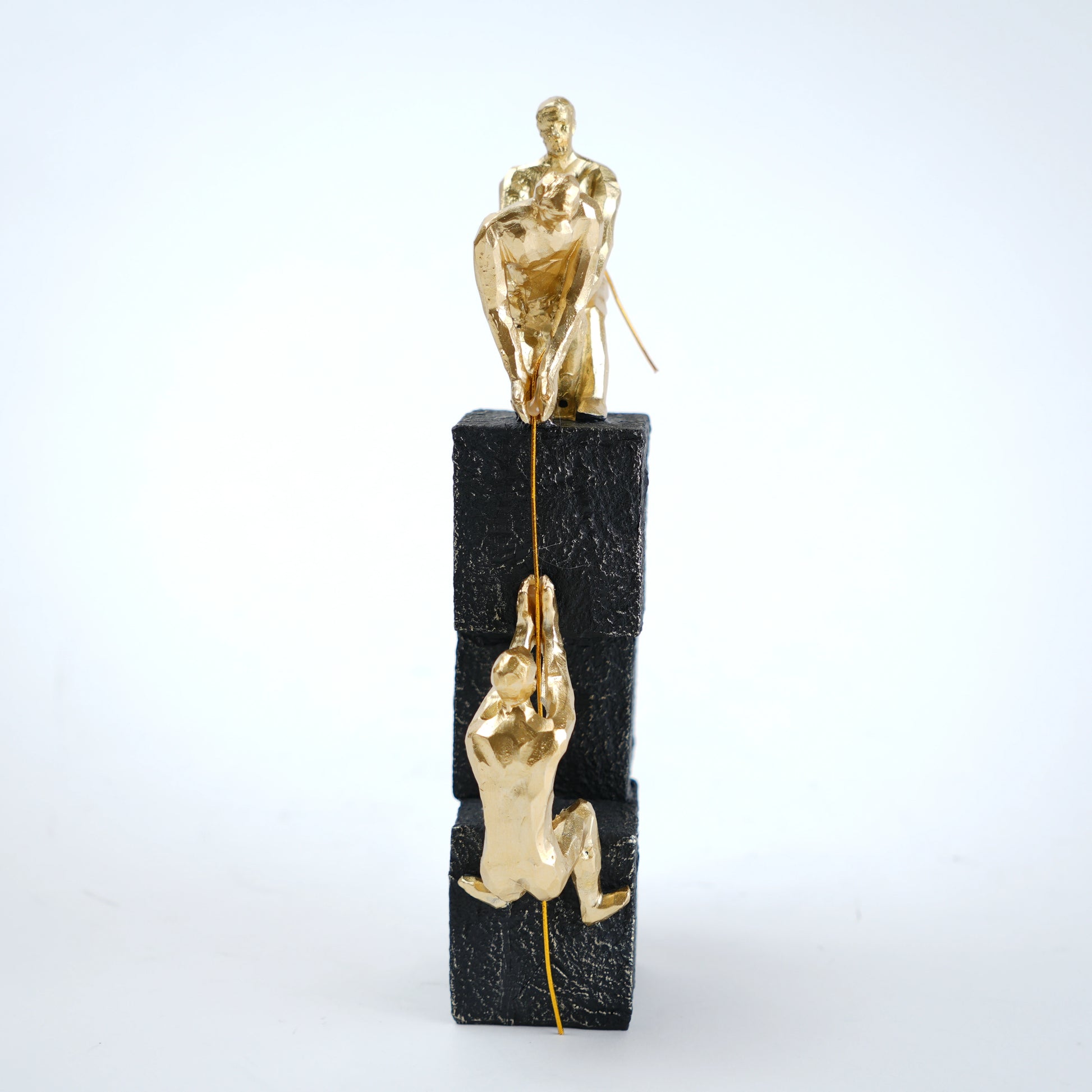 Progression Form black, lone climber, front