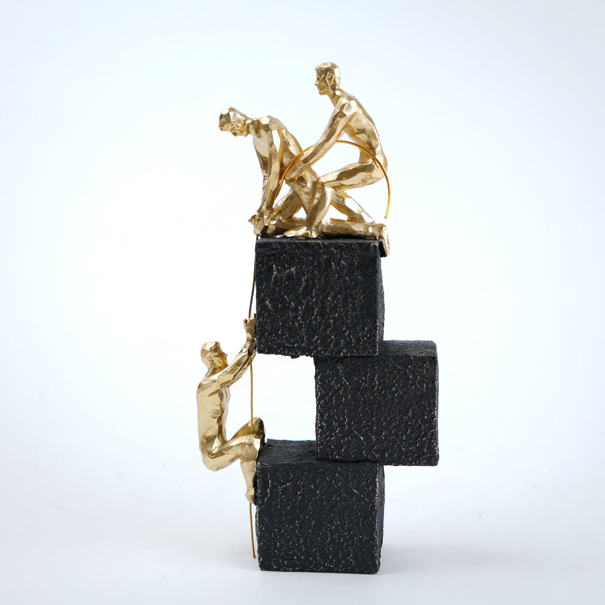 Progression Form black, rope climber, side