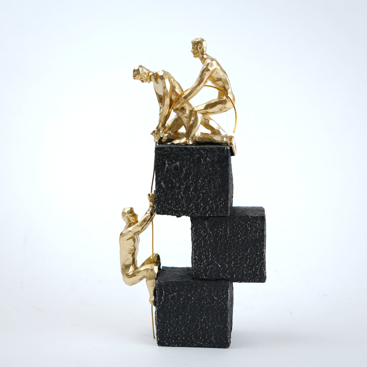 Progression Form black, rope climber, side