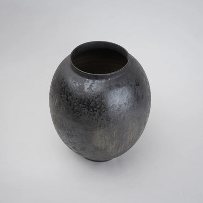 dark grey ceramic vase for living room