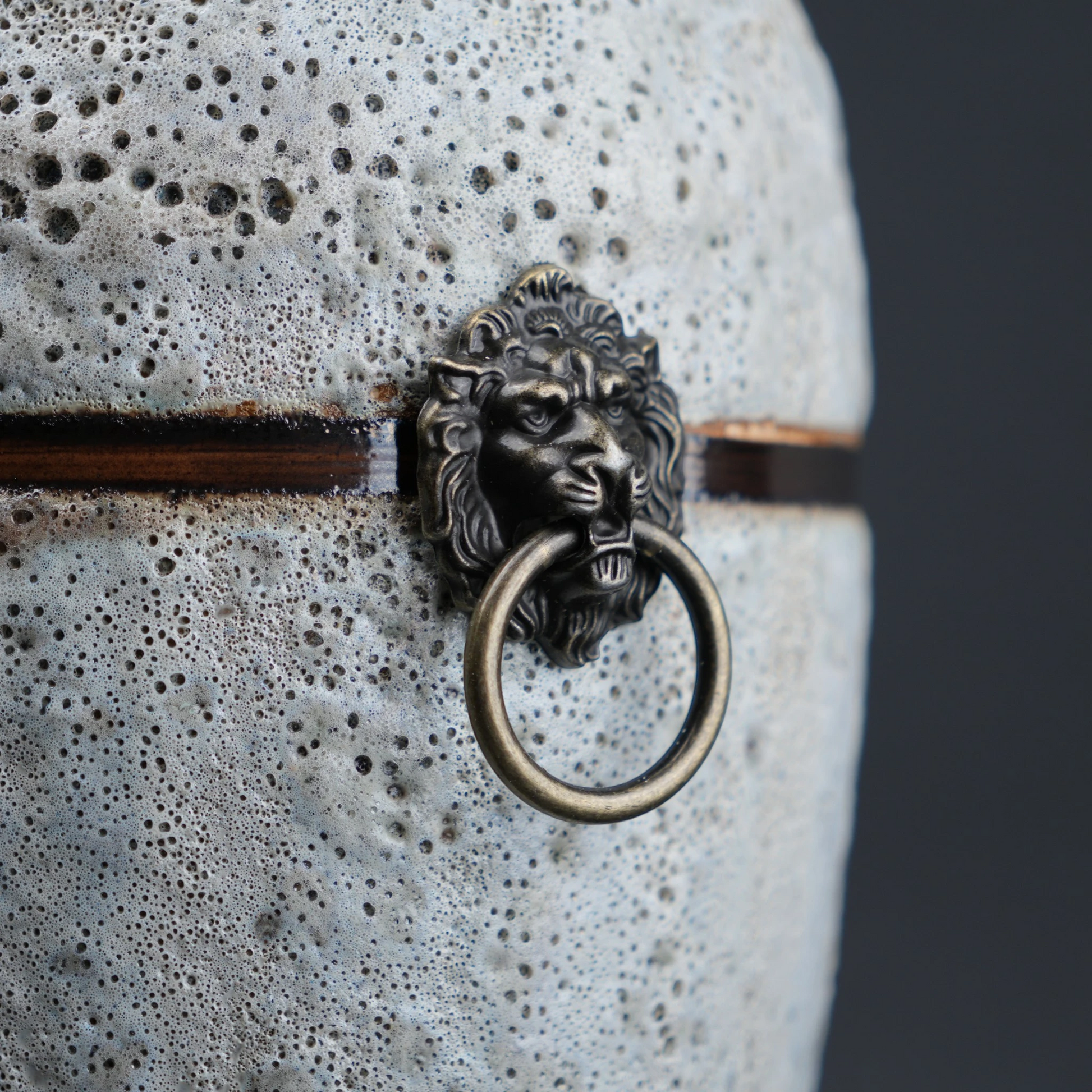 stone white ceramic flower vase décor for living rooms