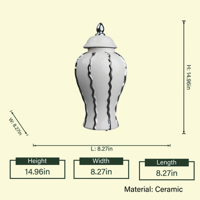 Ivory Flow Jar