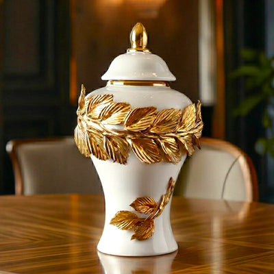 Laurel Crown Jar