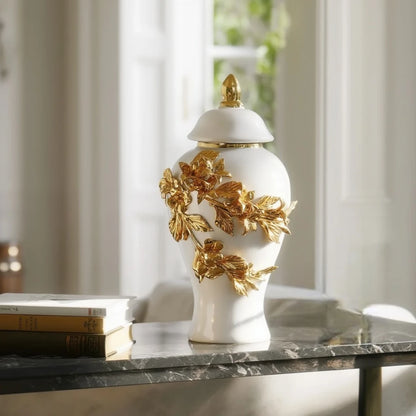 Bloom Royale Jar styled modern tabletop decor