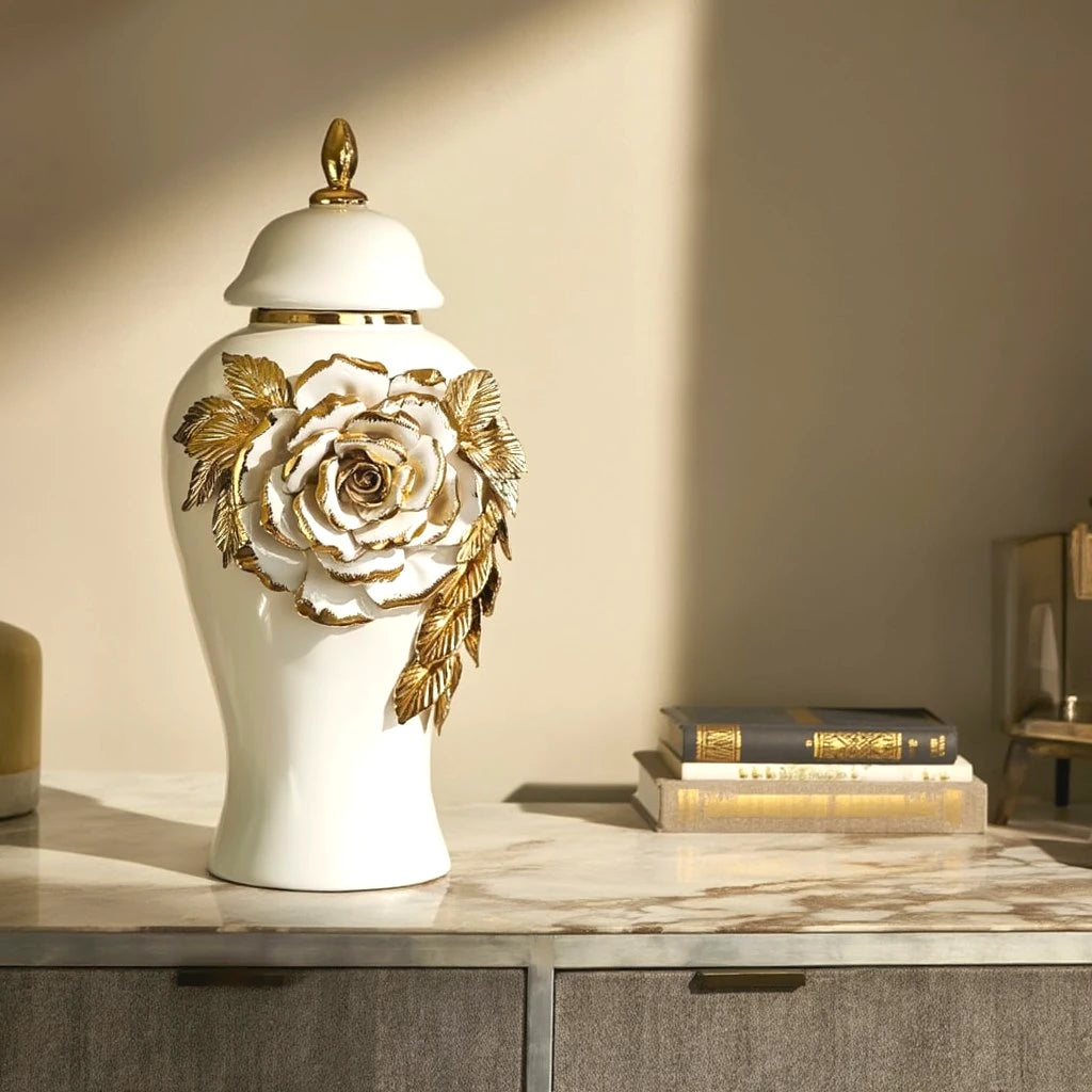 Regal Bloom Jar large size front angle