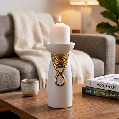 Aura Candle Holder front view decorative lighting accent