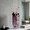 Amethyst Bloom vase, console w/ diffuser