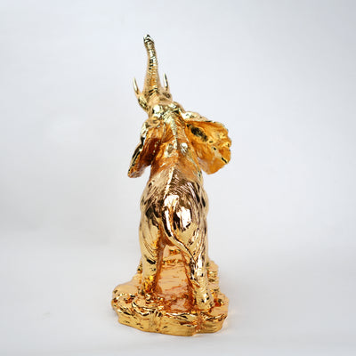 Majestic Aura Gold Elephant