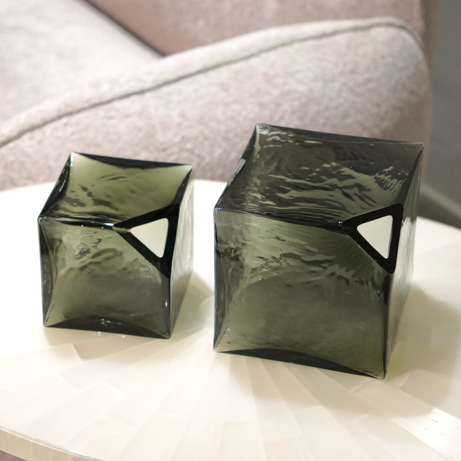 glass vases for home decor styling