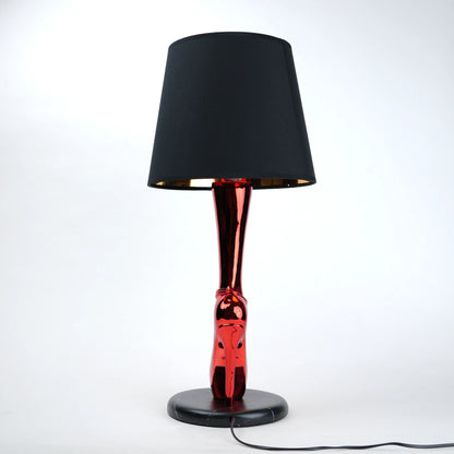 crimson heel table lamp with black shade modern designer lighting decor

Additional Alt Texts: