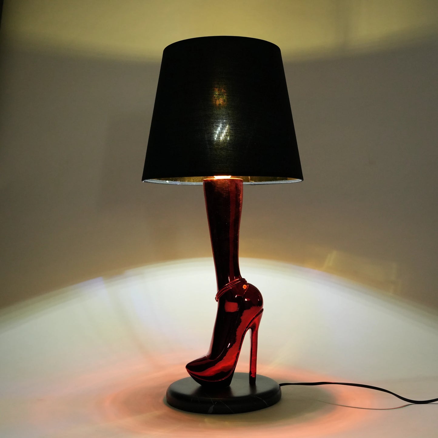 luxury heel lamp decor contemporary home lighting accent