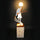 marble base sculpture floor lamp modern designer lighting