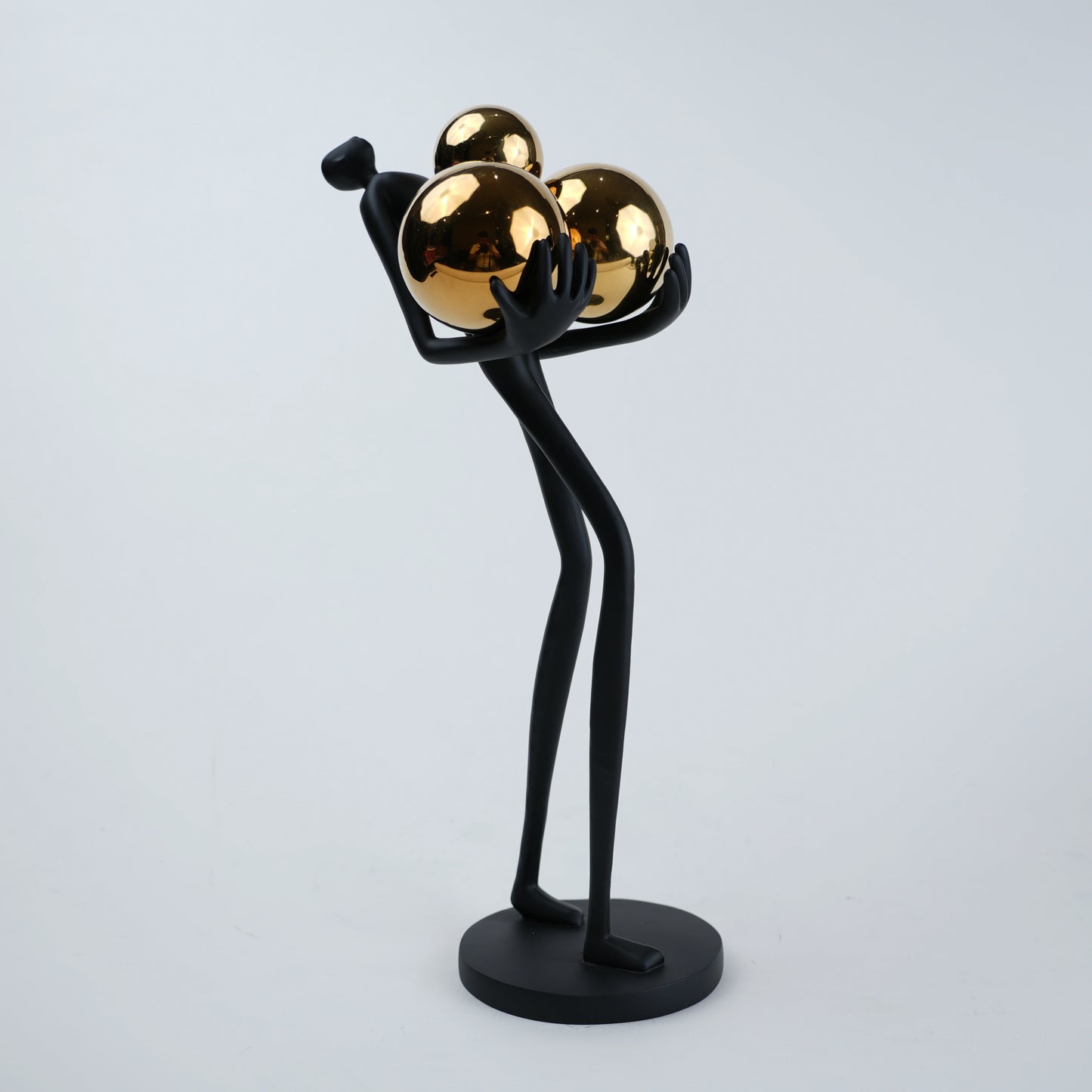 Golden Sphere Balance Figurine