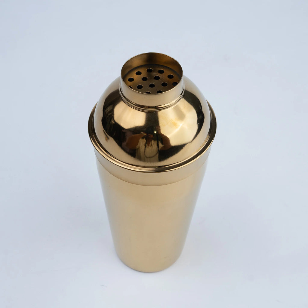Luxury Barware Set with Cocktail Shaker, Gold Bar Tools, Drinking Glasses and Premium Carry Case