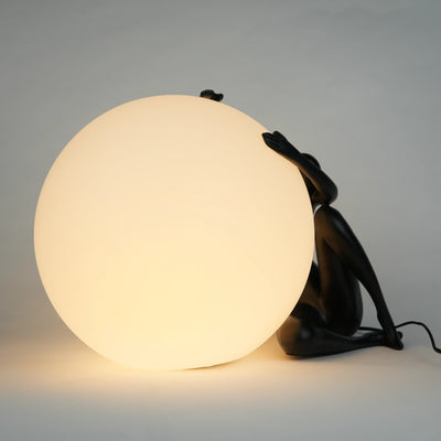 Midnight Embrace Lamp - Resin