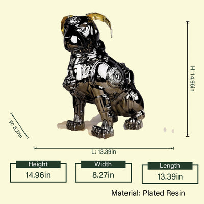 Mechanical Dog Showpiece